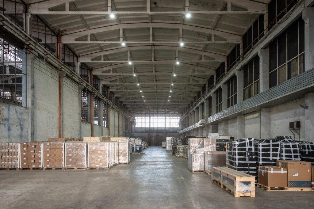 A Logistics indoor warehouse facility in Sofia